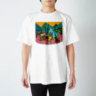 よもぎたけのこのキャンプ　秋 Regular Fit T-Shirt