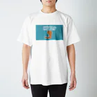 天国は夢の中のゆるーいヘビ Regular Fit T-Shirt