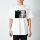 ふしぎ堂　SUZURI支店の着用 恐怖の心霊写真集 Regular Fit T-Shirt