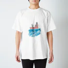 ぷんはうすのあかいふね Regular Fit T-Shirt