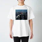コロッケとラーメンのHamster-Tokyo スタンダードTシャツ
