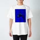 福田 タオラのイルカっぽいよね スタンダードTシャツ