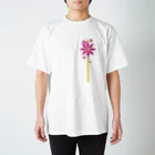 ニコボ(ぽんかん)の花かんざしさん スタンダードTシャツ