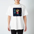 きやしの遊び場の宇宙のきやしちゃん スタンダードTシャツ