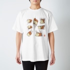なで肩うさぎの美香堂の荒ぶる食パン Regular Fit T-Shirt