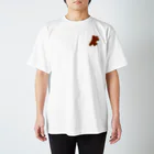 ダーマツものづくり自由研究のワンポイント・わっくまさん。 Regular Fit T-Shirt