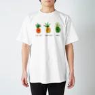 雨のち晴れの 食べごろパイナップル Regular Fit T-Shirt