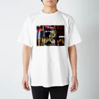 プリン倶楽部のネオン街 スタンダードTシャツ