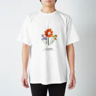 by.lettersの3つのお花 スタンダードTシャツ