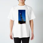 豆腐めんたるogitomo-ゆる筆ぎゃらりーのれいんぼースカイツリー携帯カバー Regular Fit T-Shirt