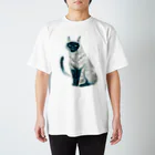 uraramaruのくつしたのねこ Regular Fit T-Shirt