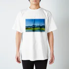 chin-maruの我が心の高社山【木島平非公式アイテム】 Regular Fit T-Shirt