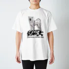 オリジナル工房プリントンの紀州犬 前面プリント＜淡色＞ Regular Fit T-Shirt