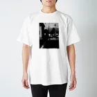 yamanashisamuiの散歩白黒 Regular Fit T-Shirt