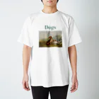 Parallel Imaginary Gift ShopのLakeside Dog Community Park Regular Fit T-Shirt