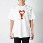 chabiのLOVE lobster スタンダードTシャツ