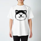 ぺろぺろぺろぺろ【せいこせんせい】の秋田犬【せいこせんせい】 Regular Fit T-Shirt