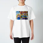 AsakaOsakaの月と太陽 Regular Fit T-Shirt