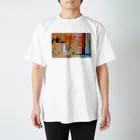 加楽巣のsome people feel the rain, others just get wet. スタンダードTシャツ