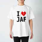 rakugayaのI LOVE JAF Regular Fit T-Shirt