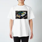 GALLERY misutawoの白のミニコンバーチブル Regular Fit T-Shirt