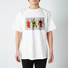 ６歳画伯の店の画伯の作品『かっこいいクワガタとカブトムシ』 Regular Fit T-Shirt