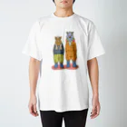 ワニノハナウタのしししか森林組合 Regular Fit T-Shirt