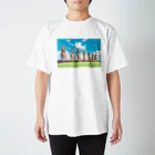 宮崎県民総活躍委員会のモアイ＠サンメッセ日南 Regular Fit T-Shirt