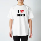 マッスルデザイン処のI love bird スタンダードTシャツ