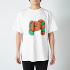 ぽむたむ君のともだちのぽむたむ君(オレンジ) Regular Fit T-Shirt