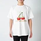 kanacci.iのさくらんぼ スタンダードTシャツ