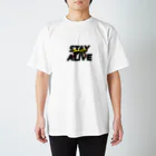 Living dead monkey bombのdon't don't give up   Regular Fit T-Shirt