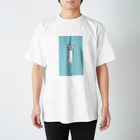 なっつののびるねこ Regular Fit T-Shirt