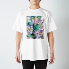 com eddy コムエディーのalcohol ink art №2 スタンダードTシャツ