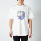 シンまるるのハリネズミのおやすみ Regular Fit T-Shirt