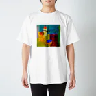 jazz toraの jazz tora 秋のコラージュ Regular Fit T-Shirt