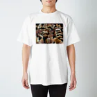 JUNK FOOD VENDORの餃子パーティー裏返し Regular Fit T-Shirt