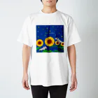 そいそいソイラテの夏サメ(シュモクザメ) Regular Fit T-Shirt