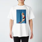 杉谷馬場生のニシキネコ(反対) Regular Fit T-Shirt