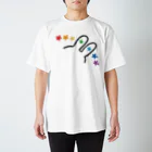 にじうさちゃんねるしょっぷのにじうさロゴT Regular Fit T-Shirt