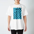 うみのいきもののミズタマヤッコ成魚 スタンダードTシャツ