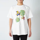 ただの酒飲みの花と木 スタンダードTシャツ