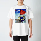 就労継続支援B型事業所ブレンドの魚！漁業 スタンダードTシャツ