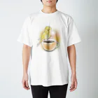 鳥なのにワンちゃん。のほっこりカフェ　おつかれさまの一杯 Regular Fit T-Shirt