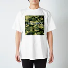 yu-sanの迷彩ロゴ スタンダードTシャツ