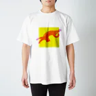 百福商店のくねり猫 Regular Fit T-Shirt