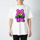 Hurryz HUNGRY BEARのHurryz HUNGRY BEAR ピンク Regular Fit T-Shirt