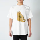 simanagareの秋、猫の背中を刈るコンバイン Regular Fit T-Shirt