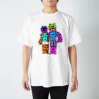 あとりえ からじくぇーのジャガーカップル Regular Fit T-Shirt