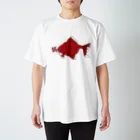 Amiの風車赤金魚 Regular Fit T-Shirt